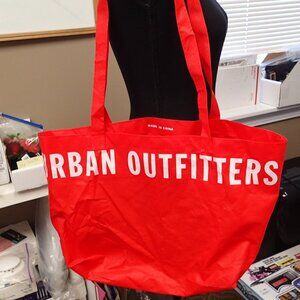 Urban Outfitters Red Shopping Bag NEw